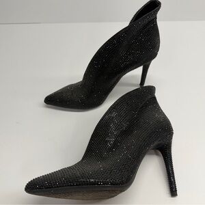 Jessica Simpson Black Sparkle Heels